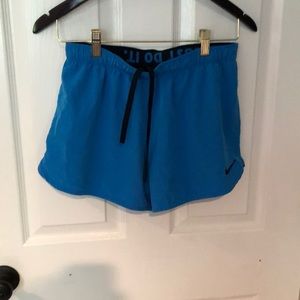 Blue Nike Athletic shorts